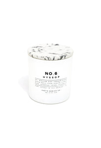 No.6 Hyssop Glass Candle