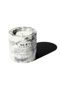 No.6 Hyssop Concrete Candle