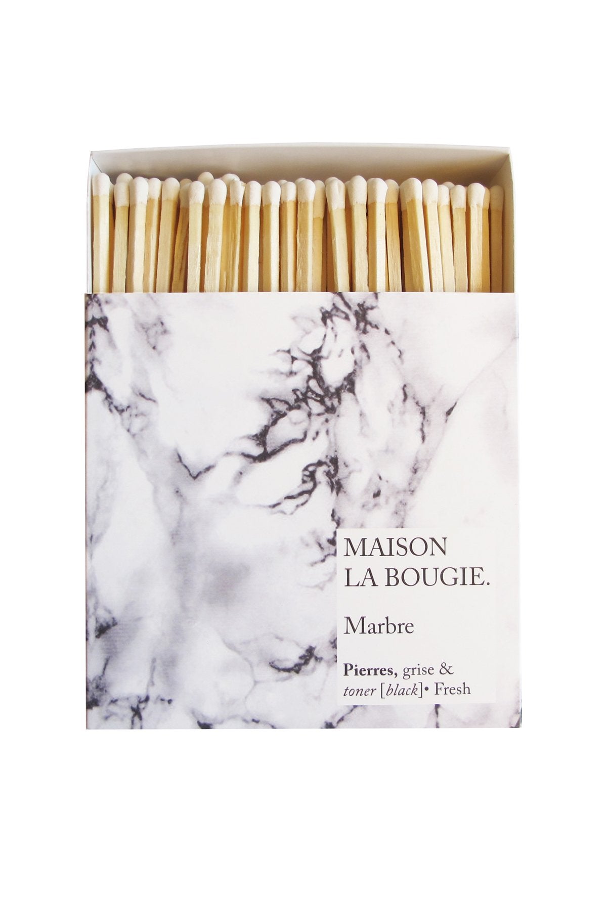 MARBRE matches | Maison La Bougie
